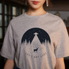 Cosmic belief Harajuku summer women's new ins fashion cartoon printed letter short-sleeved casual T-shirt shirt S-2XL