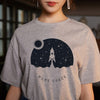 Cosmic belief Harajuku summer women's new ins fashion cartoon printed letter short-sleeved casual T-shirt shirt S-2XL