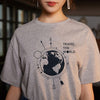 Cosmic belief Harajuku summer women's new ins fashion cartoon printed letter short-sleeved casual T-shirt shirt S-2XL