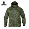 Mege Brand Clothing Autumn Men's Military Camouflage Fleece Jacket Army Tactical Clothing  Multicam Male Camouflage Windbreakers
