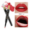 QIBEST 2 In 1 Double Head  Lip Liner Pencils Lipstick Waterproof Long Lasting moisturizing Pigments Nude Color TSLM1
