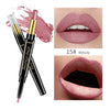 QIBEST 2 In 1 Double Head  Lip Liner Pencils Lipstick Waterproof Long Lasting moisturizing Pigments Nude Color TSLM1