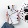 Marble Case on For Coque iphone 7 XS MAX Case Soft TPU Back Cover For iphone 6 6S 7 8 Plus iphone X XR Case Cover Phone Case