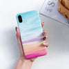 Marble Case on For Coque iphone 7 XS MAX Case Soft TPU Back Cover For iphone 6 6S 7 8 Plus iphone X XR Case Cover Phone Case