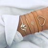 2019 Bohemian Bracelets & Bangles Set Vintage Bead Boho Charm Bracelet For Women Jewelry Accessories Pulseras Mujer Bijoux Femme