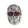Free Fan Retro Gothic Punk Men Rings Trendy Skull Wolf Dragon Male Rings Jewelry Halloween Accessories Anillo Hombre Bijoux