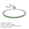ZHOUYANG Bracelet For Women Luxury Style 4 Color 4 Claws Mosaic Cubic Zirconia Silver Color Fashion Jewelry Gift H095