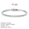 ZHOUYANG Bracelet For Women Luxury Style 4 Color 4 Claws Mosaic Cubic Zirconia Silver Color Fashion Jewelry Gift H095
