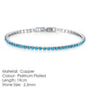 ZHOUYANG Bracelet For Women Luxury Style 4 Color 4 Claws Mosaic Cubic Zirconia Silver Color Fashion Jewelry Gift H095